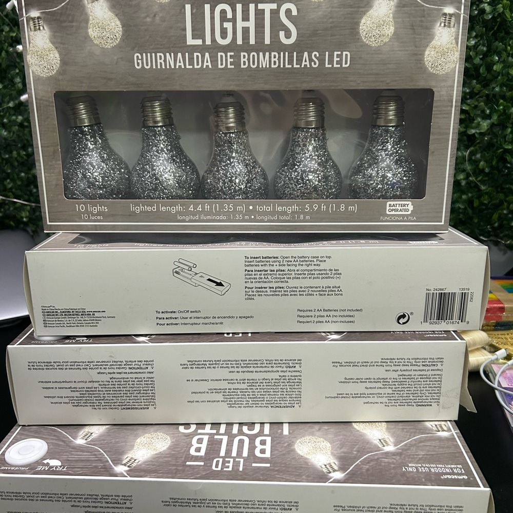 LED Bulb String Lights - Warm White